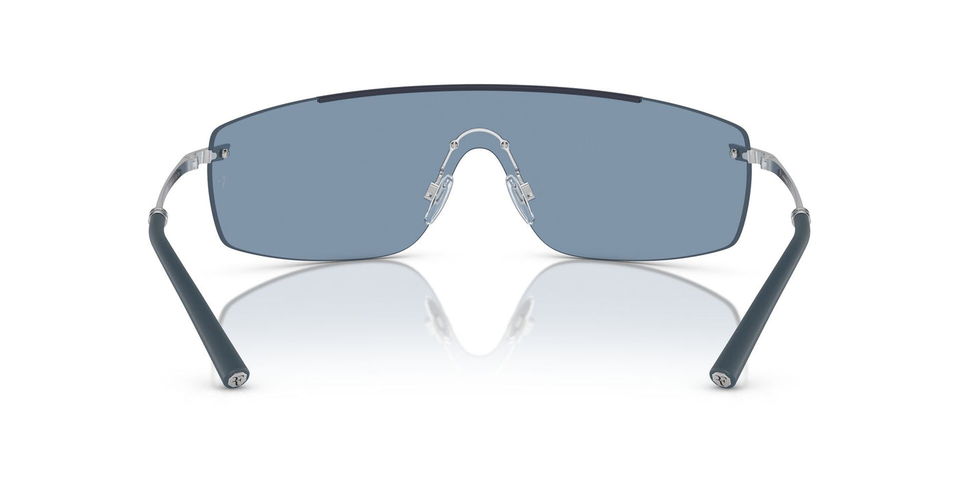 Oliver Peoples R-5 OV1344S Blue Ash/Brushed Silver Mirror #colour_blue-ash-brushed-silver-mirror