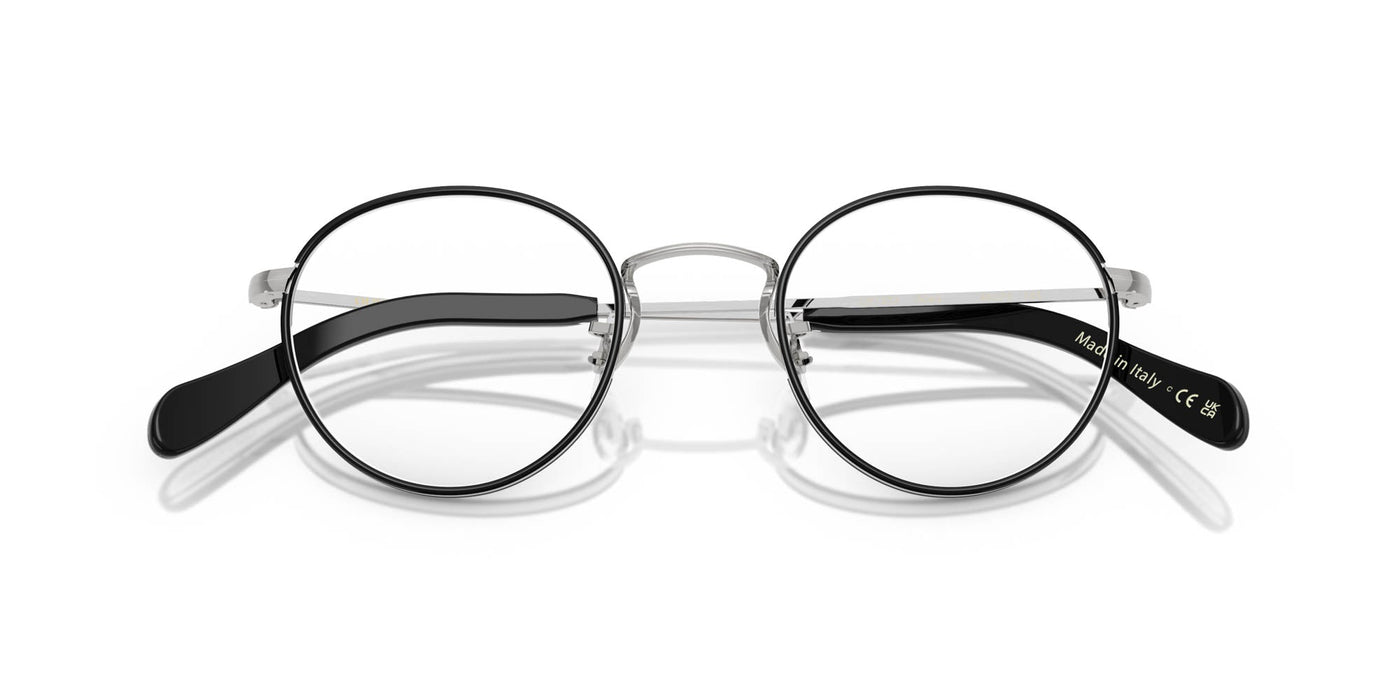 Oliver Peoples Coleridge Ii OV1352 Brushed Silver-Black #colour_brushed-silver-black