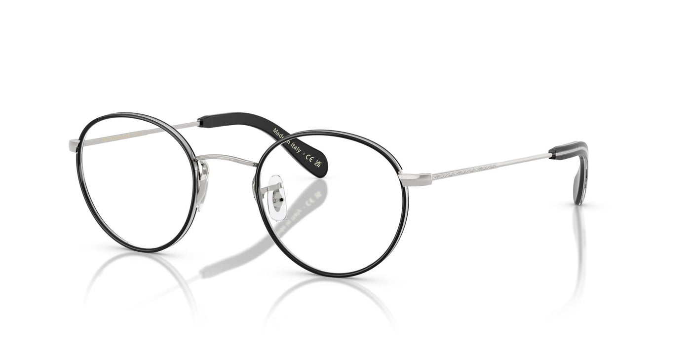 Oliver Peoples Coleridge Ii OV1352 Brushed Silver-Black #colour_brushed-silver-black