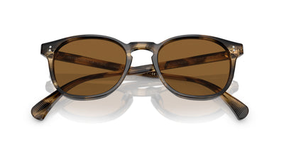 Oliver Peoples Finley ESQ. SUN OV5298SU Teakwood/True Brown #colour_teakwood-true-brown