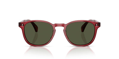 Oliver Peoples Finley ESQ. SUN OV5298SU Translucent Rust/G-15 #colour_translucent-rust-g-15