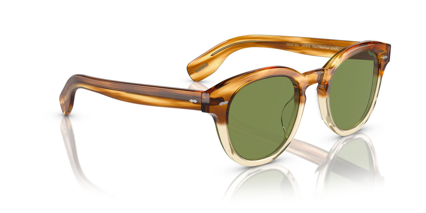 Oliver Peoples Cary Grant OV5413SU Honey Vsb/Green Crystal #colour_honey-vsb-green-crystal