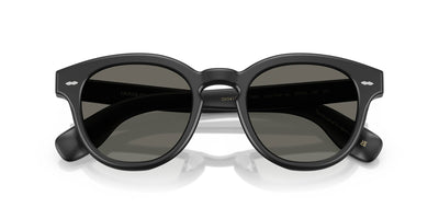 Oliver Peoples Cary Grant Sun OV5413SU Semi Matte Black/Carbon Grey #colour_semi-matte-black-carbon-grey