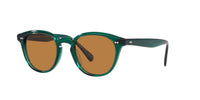 Oliver Peoples Desmon Sun OV5454SU Translucent Dark Teal/Cognac #colour_translucent-dark-teal-cognac