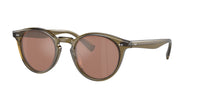 Oliver Peoples Romare Sun OV5459SU Dusty Olive/Persimmon Mirror #colour_dusty-olive-persimmon-mirror