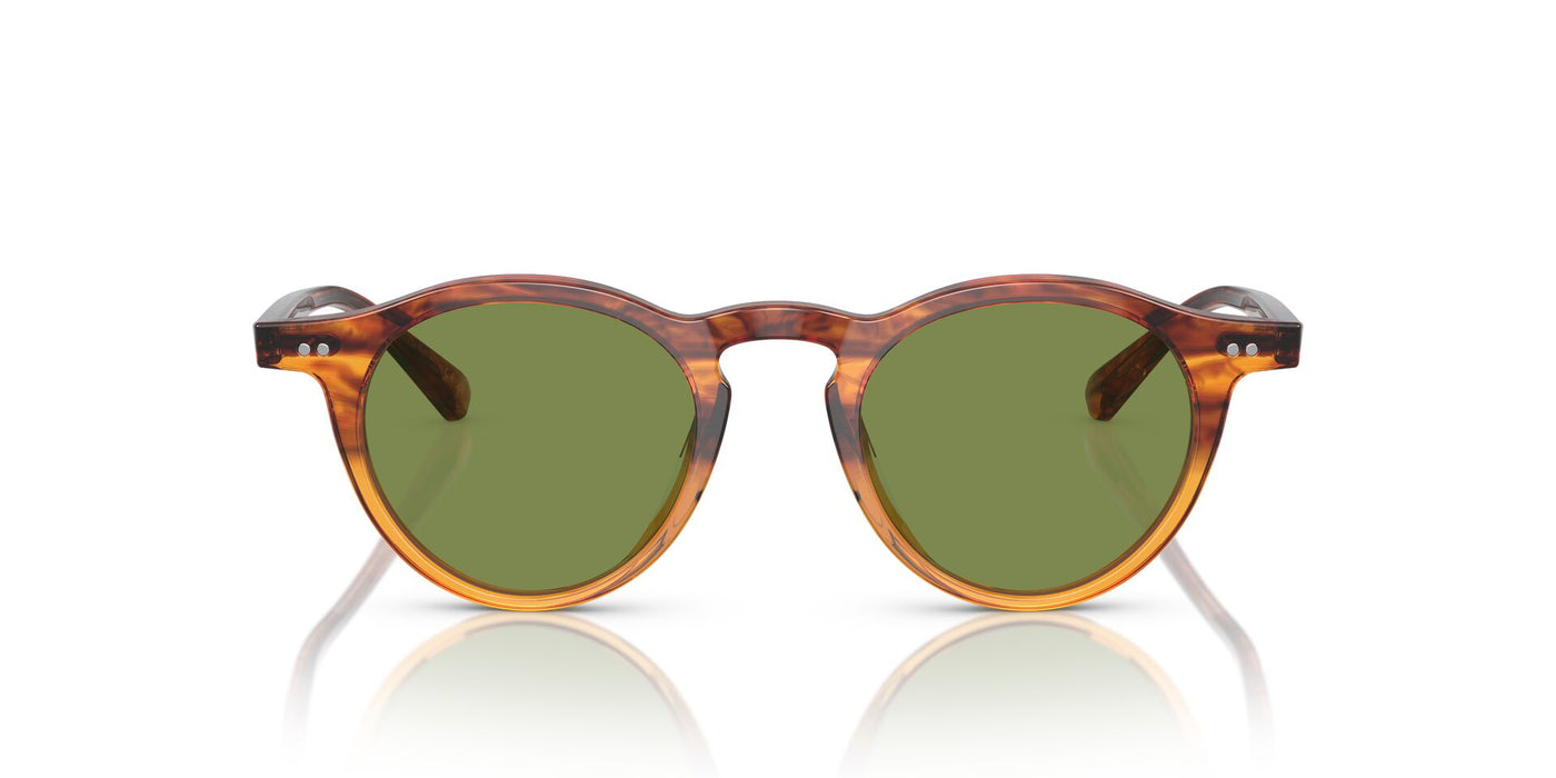 Oliver Peoples OP-13 Sun OV5504SU Dark Amber Gradient/Green C #colour_dark-amber-gradient-green-c
