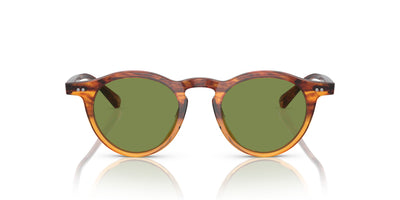 Oliver Peoples OP-13 Sun OV5504SU Dark Amber Gradient/Green C #colour_dark-amber-gradient-green-c