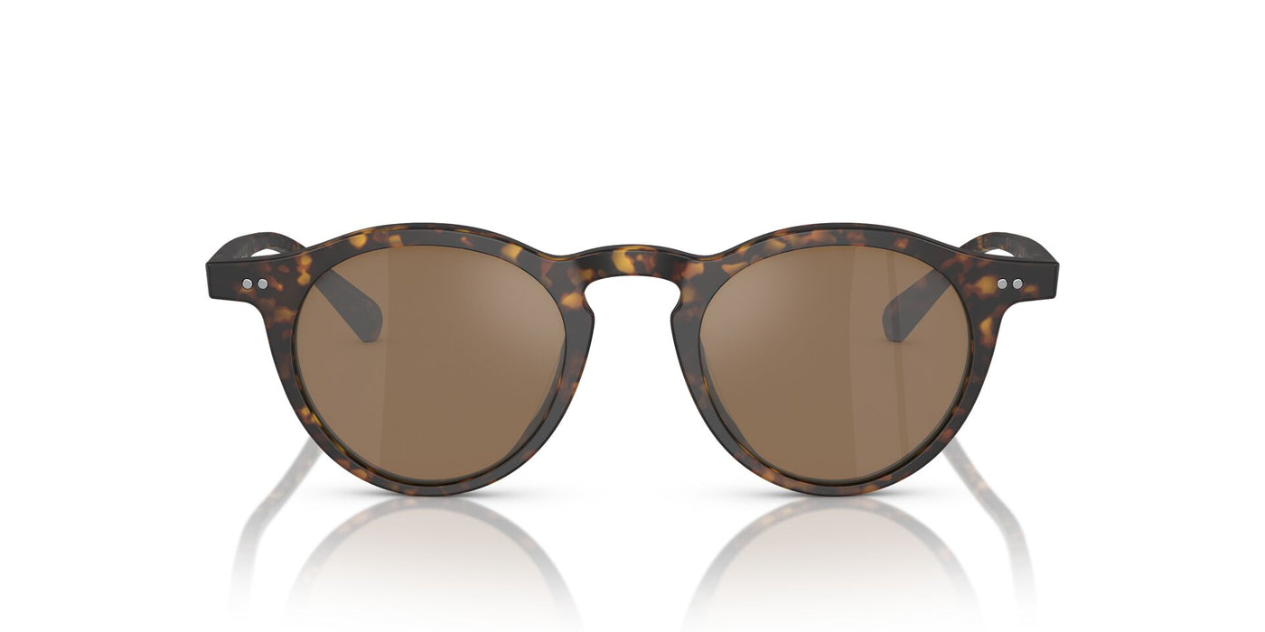 Oliver Peoples OP-13 Sun OV5504SU Semi Matte Atago Tortoise/Cognac Mirror #colour_semi-matte-atago-tortoise-cognac-mirror