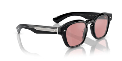 Oliver Peoples Maysen OV5521SU Black/Magenta Photochromic #colour_black-magenta-photochromic