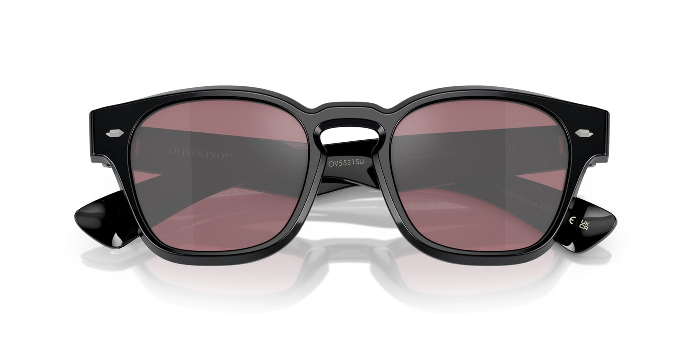 Oliver Peoples Maysen OV5521SU Black/Magenta Photochromic #colour_black-magenta-photochromic