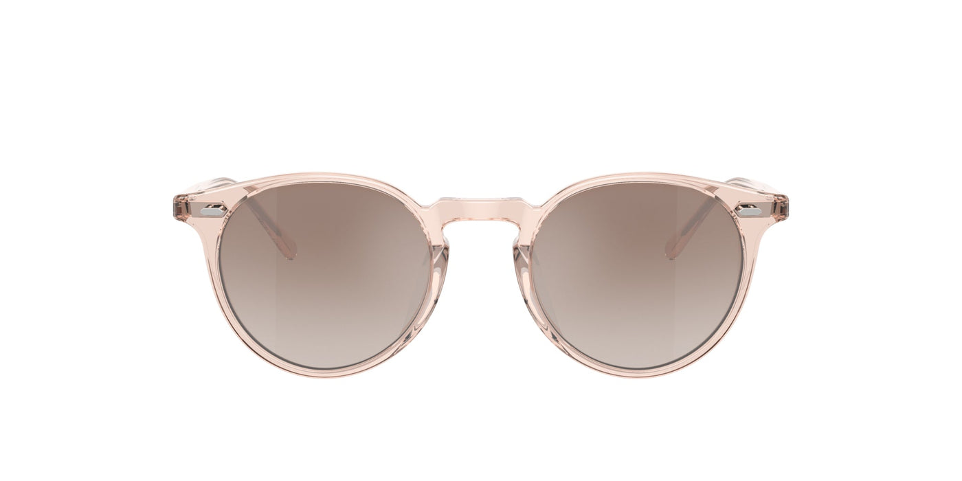 Oliver Peoples N.02 SUN OV5529SU Cherry Blossom/Tuscan Brown Mirror Gradient #colour_cherry-blossom-tuscan-brown-mirror-gradient