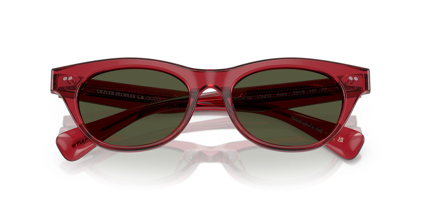 Oliver Peoples Avelin OV5541SU Translucent Red/G-15 #colour_translucent-red-g-15