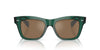 Oliver Peoples Ms. Oliver OV5542SU Translucent Dark Teal/Cognac Mirror #colour_translucent-dark-teal-cognac-mirror