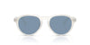 Oliver Peoples R-8 OV5557SU Warm White/Marine #colour_warm-white-marine