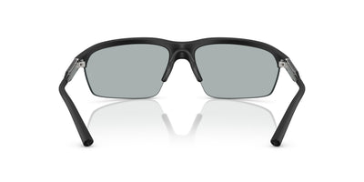 Oliver Peoples R-6 OV5572S Semi-Matte Black/Grey Flash Mirror #colour_semi-matte-black-grey-flash-mirror