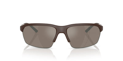 Oliver Peoples R-6 OV5572S Semi-Matt Umber/Sierra Flash Mirror #colour_semi-matt-umber-sierra-flash-mirror