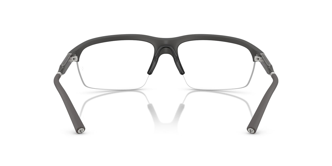 Oliver Peoples R-6 OV5572S Semi-matte Anthracite/Clear Blue Light Filter #colour_semi-matte-anthracite-clear-blue-light-filter