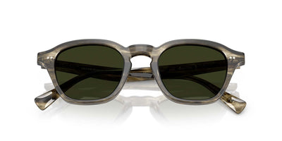 Oliver Peoples Eyles OV5580SU Soft Olive Bark/G-15 Polarised #colour_soft-olive-bark-g-15-polarised