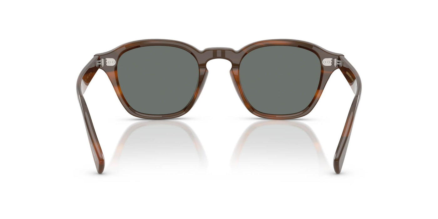 Oliver Peoples Eyles OV5580SU Sycamore/Regal Blue #colour_sycamore-regal-blue