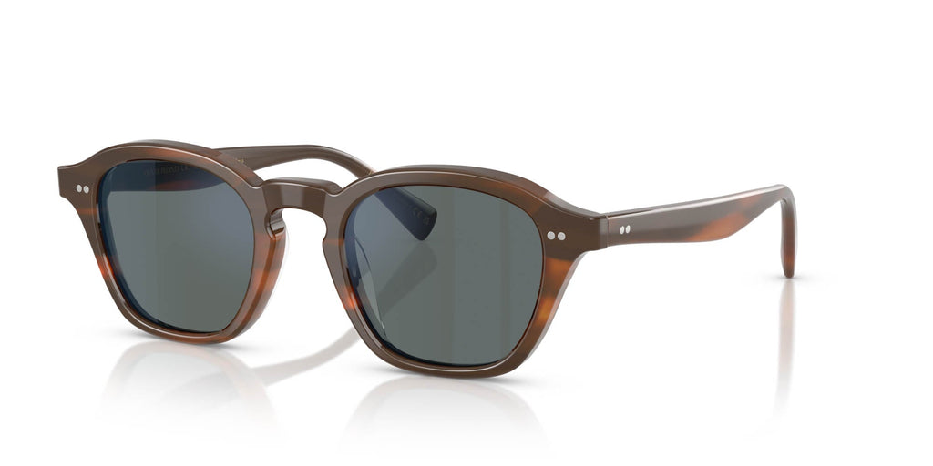 Oliver Peoples Eyles OV5580SU Sycamore/Regal Blue #colour_sycamore-regal-blue