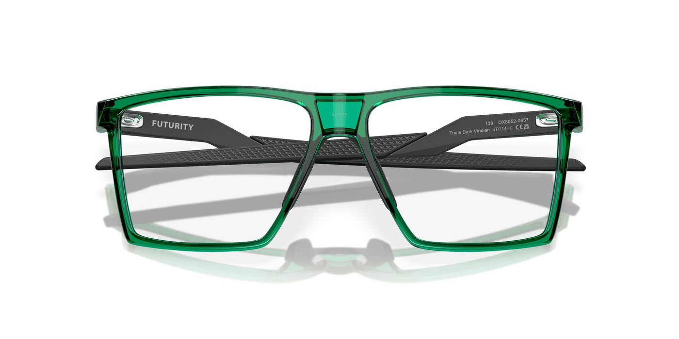 Oakley Futurity OX8052 Transparent Dark Viridian #colour_transparent-dark-viridian