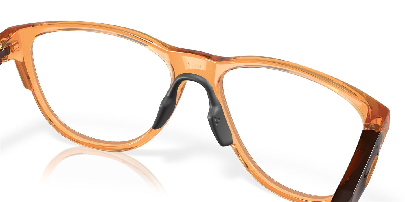 Oakley Admission OX8056 Polished Transparent Ginger #colour_polished-transparent-ginger