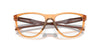 Oakley Admission OX8056 Polished Transparent Ginger #colour_polished-transparent-ginger