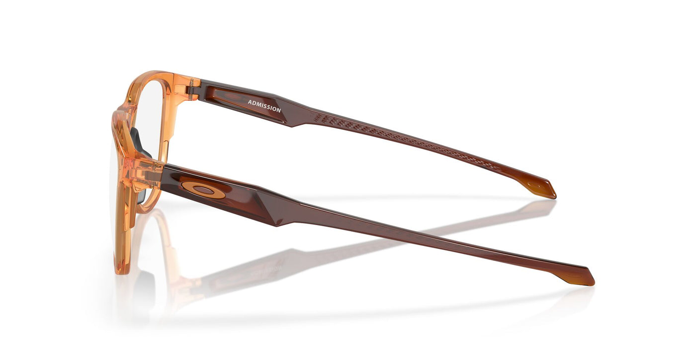 Oakley Admission OX8056 Polished Transparent Ginger #colour_polished-transparent-ginger