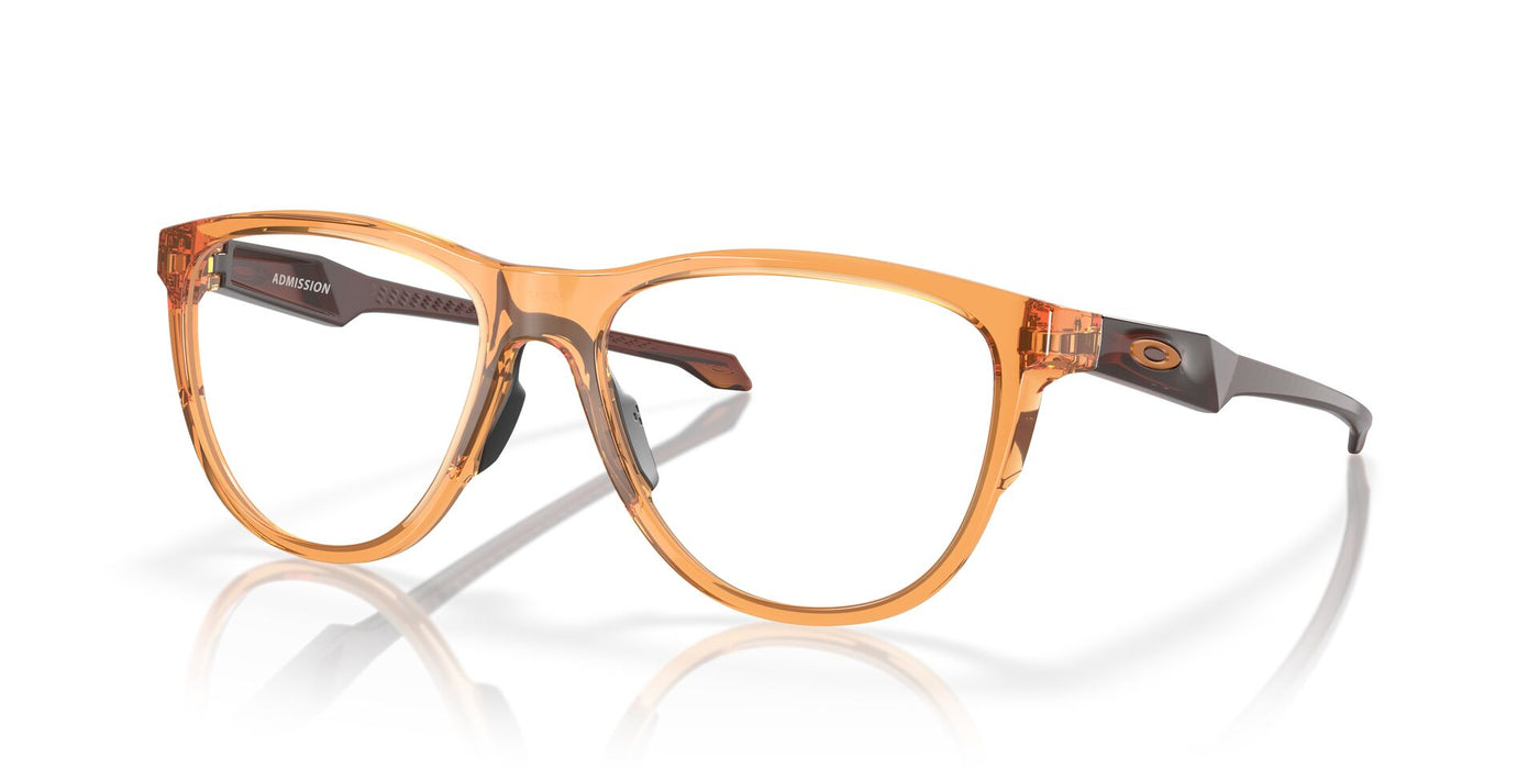 Oakley Admission OX8056 Polished Transparent Ginger #colour_polished-transparent-ginger