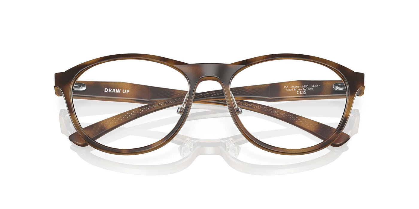 Oakley Draw Up OX8057 Satin Brown Tortoise #colour_satin-brown-tortoise