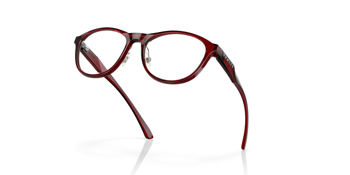 Oakley Draw Up OX8057 Polished Transparent Brick Red #colour_polished-transparent-brick-red