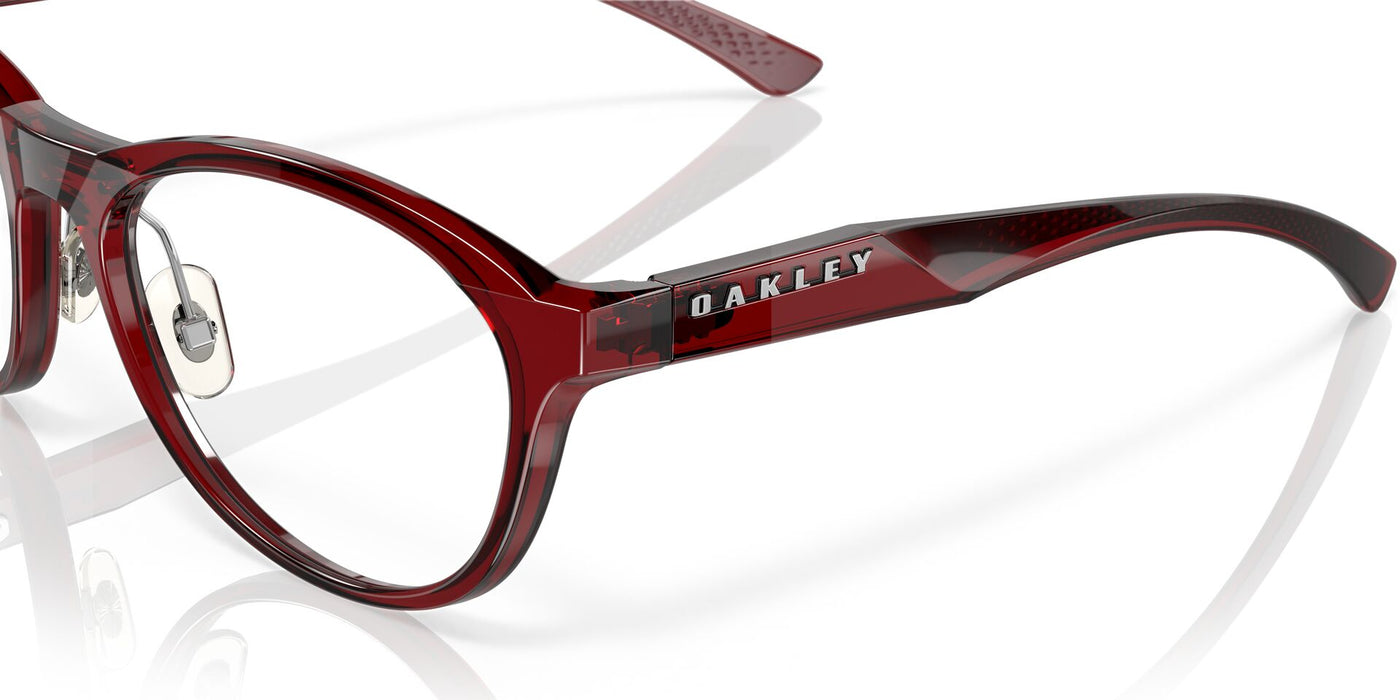 Oakley Draw Up OX8057 Polished Transparent Brick Red #colour_polished-transparent-brick-red