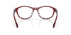 Oakley Draw Up OX8057 Polished Transparent Brick Red #colour_polished-transparent-brick-red