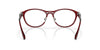 Oakley Draw Up OX8057 Polished Transparent Brick Red #colour_polished-transparent-brick-red