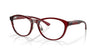 Oakley Draw Up OX8057 Polished Transparent Brick Red #colour_polished-transparent-brick-red