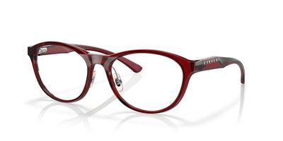 Oakley Draw Up OX8057 Polished Transparent Brick Red #colour_polished-transparent-brick-red