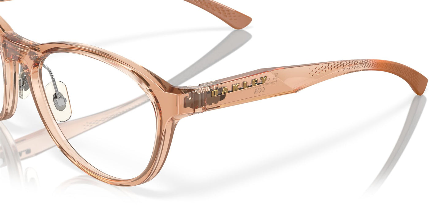 Oakley Draw Up OX8057 Polished Transparent Sepia #colour_polished-transparent-sepia