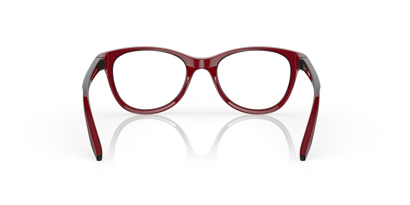 Oakley Junior Humbly OY8022 Polished Transparent Brick Red #colour_polished-transparent-brick-red
