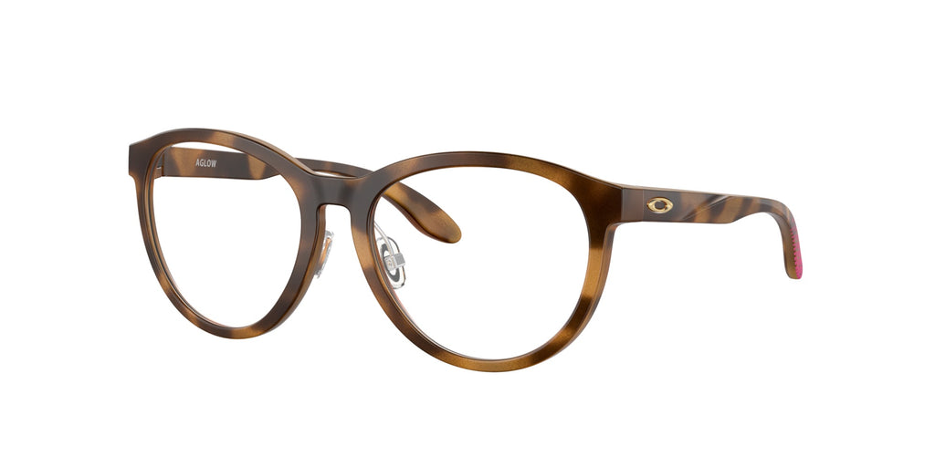 Oakley Junior Aglow OY8027D Satin Brown Tortoise #colour_satin-brown-tortoise
