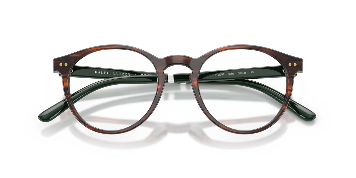Polo Ralph Lauren PH2297 Shiny Striped Brown #colour_shiny-striped-brown