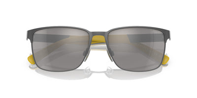 Polo Ralph Lauren PH3143 Semishiny Dark Gunmetal/Light Gray Silver Mirror #colour_semishiny-dark-gunmetal-light-gray-silver-mirror