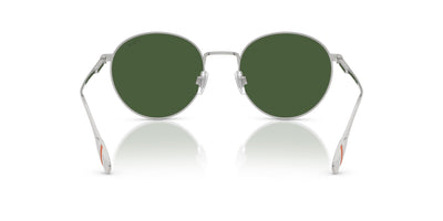 Polo Ralph Lauren PH3158 Brushed Silver/Bottle Green #colour_brushed-silver-bottle-green