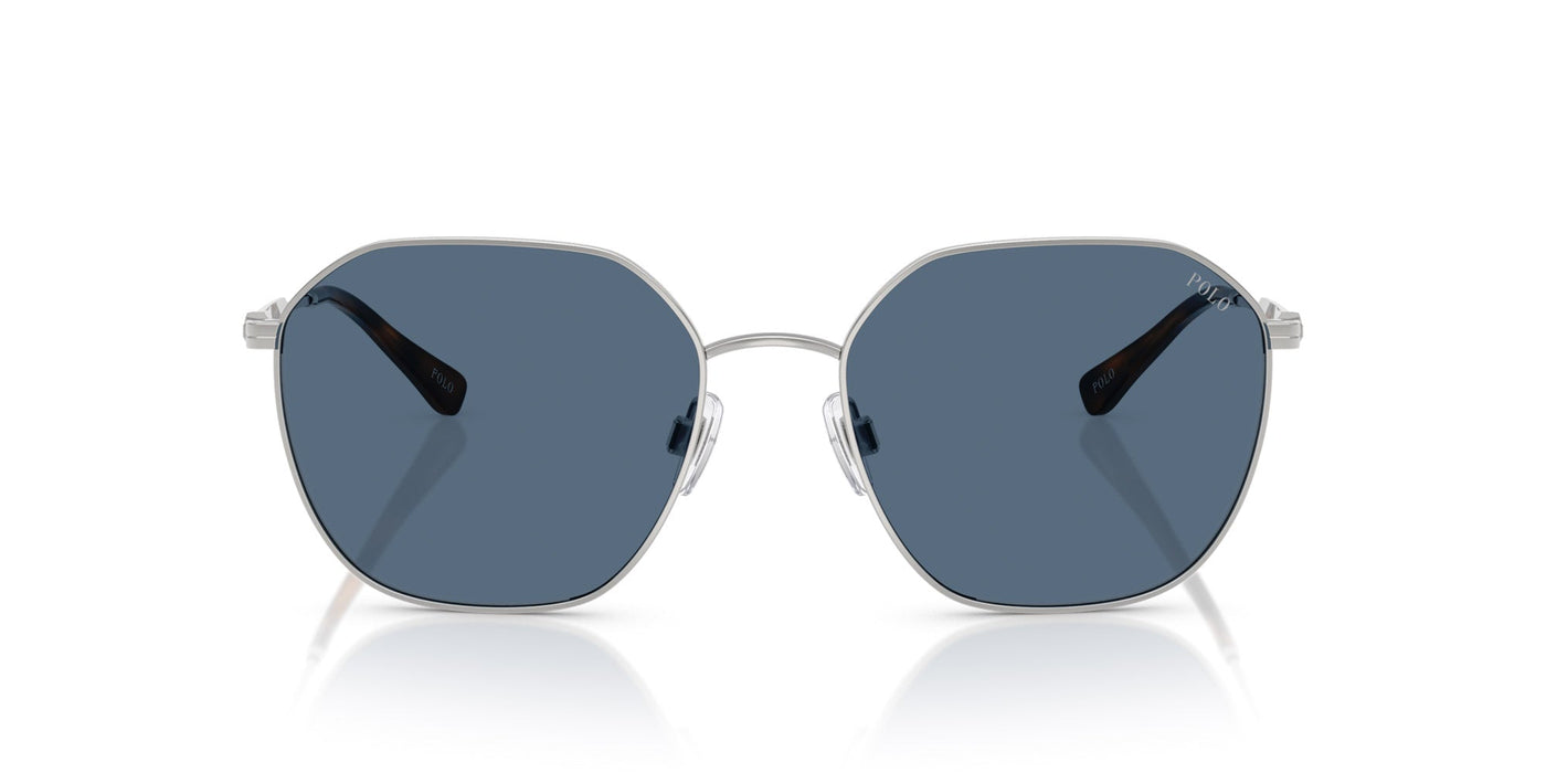 Polo Ralph Lauren PH3160 Shiny Silver/Dark Blue #colour_shiny-silver-dark-blue