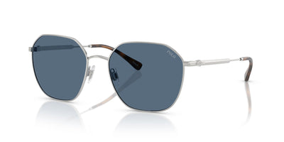 Polo Ralph Lauren PH3160 Shiny Silver/Dark Blue #colour_shiny-silver-dark-blue