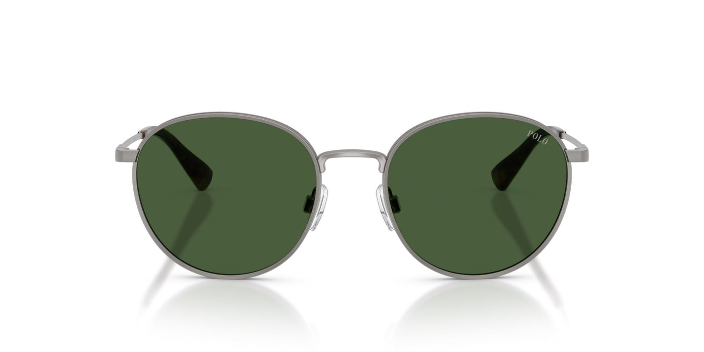 Polo Ralph Lauren PH3163 Semishiny Gunmetal/Bottle Green #colour_semishiny-gunmetal-bottle-green