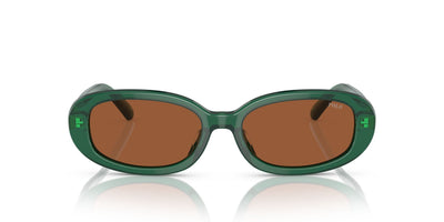 Polo Ralph Lauren PH4198U Shiny Transparent Green/Brown #colour_shiny-transparent-green-brown