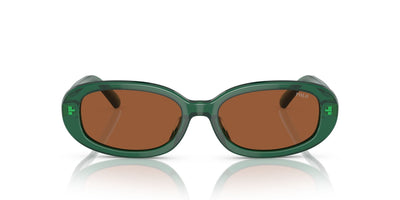 Polo Ralph Lauren PH4198U Shiny Transparent Green/Brown #colour_shiny-transparent-green-brown