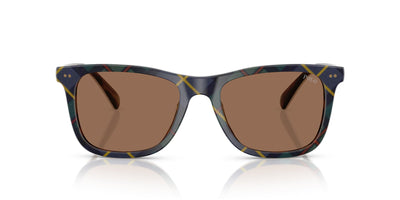 Polo Ralph Lauren PH4220U Shiny Tartan Dress Gordon/Dark Brown #colour_shiny-tartan-dress-gordon-dark-brown