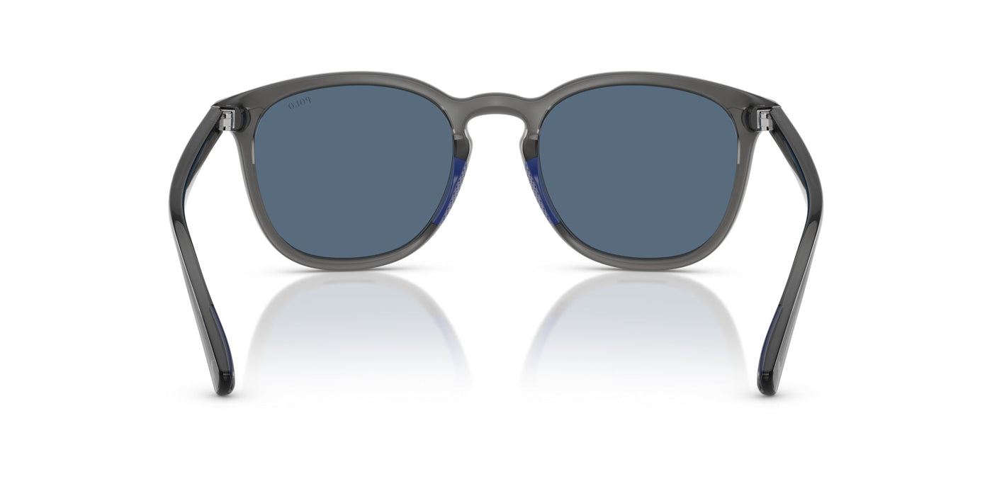 Polo Ralph Lauren PH4222U Shiny Transparent Grey/Dark Blue #colour_shiny-transparent-grey-dark-blue