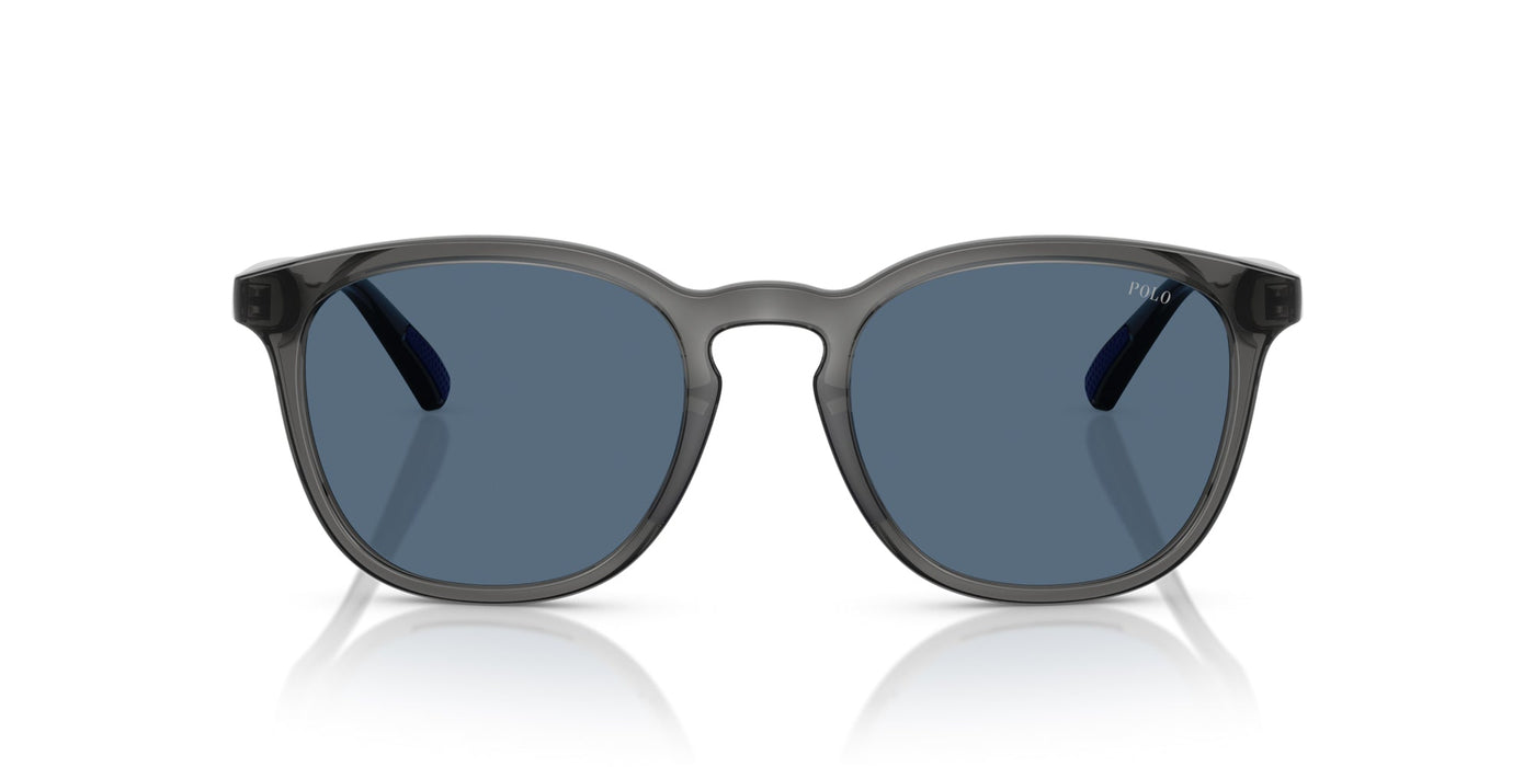 Polo Ralph Lauren PH4222U Shiny Transparent Grey/Dark Blue #colour_shiny-transparent-grey-dark-blue